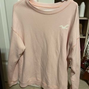 hollister oversized crew neck sweater